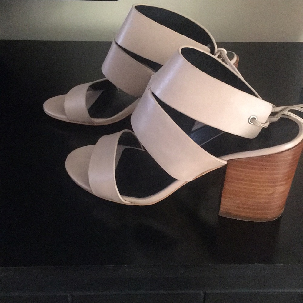 Rebecca Minkoff Nude Slide Sandals